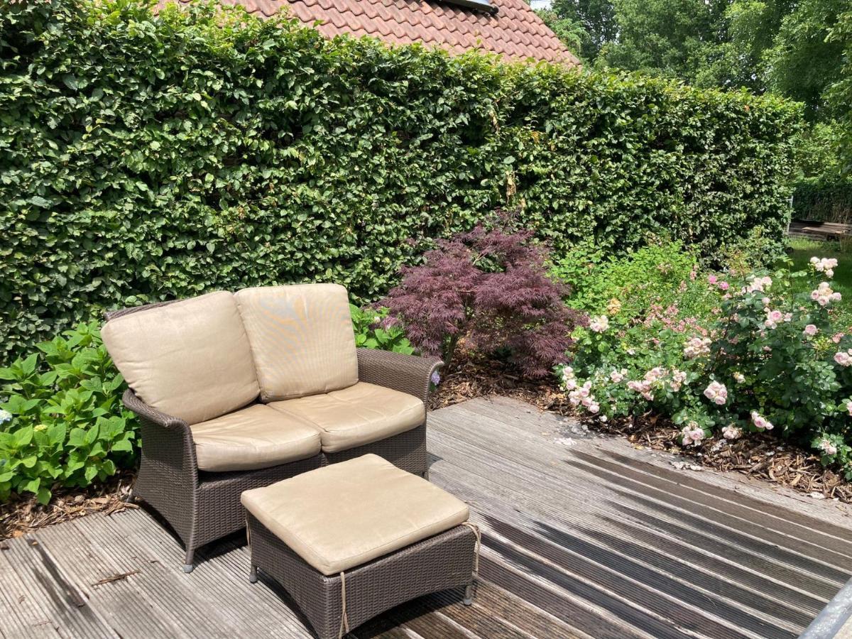 Rustig Appartement In Het Groen Met Terras Kontich Dış mekan fotoğraf